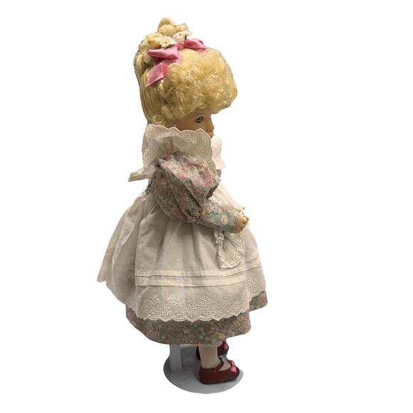 Vintage Dianna Effner Porcelain Doll Mary Mary Quite Contrary Mother Goose 1990 - Picture 5 of 10